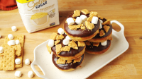Best Baked S'mores Donuts - Baked S'mores Donuts recipe image