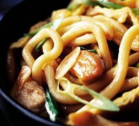 Chicken noodles with black bean sauce recipe | BBC Good Food image