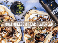 Goat Cheese & Pear Flatbread - Sonoma Harvest image