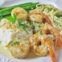 SEAFOOD DINNER FOR TWO RECIPES