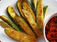 Oven-Fried Zucchini Sticks Recipe - Food.com image
