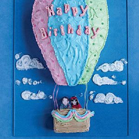 Birthday Cake Recipes - Hot-Air Balloon Cake for Kids ... image