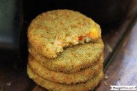 Air Fryer Frozen Veggie Burgers - Recipe This image