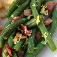 Bacon-Garlic Green Beans Recipe | Allrecipes image