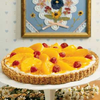Peaches 'n' Cream Tart Recipe: How to Make It image