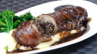 Stuffed Pig Trotter with Black Pudding & Chestnut | Love ... image
