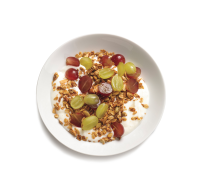 Yogurt With Grapes and Granola Recipe - Real Simple image