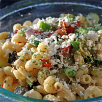 GREEK PASTA SALAD RECIPE WITH PENNE RECIPES