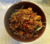 SLOW COOKER LENTIL/SPAHGETTI SQUASH | Just A Pinch Recipes image