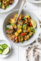 Ground Turkey Skillet with Zucchini, Corn, Black Beans and ... image