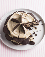 Chocolate Peanut-Butter Icebox Cake Recipe | Martha Stewart image