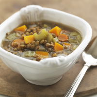 Squash and Lentil Soup Recipe | EatingWell image