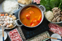 Vietnamese Style Tom Yum Hot Pot (Lau Thai) - Asian Recipes image