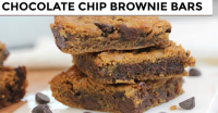 Chocolate Chip Brownie Bars | Vegan + Paleo + Grain-Free ... image