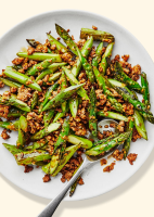 Pork and Asparagus Stir-Fry Recipe - Bon Appétit image