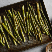 Roasted Asparagus Recipe - EatingWell image