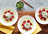 Tuna Sashimi With Hearts of Palm Recipe - NYT Cooking image