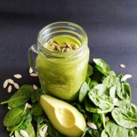 Green Smoothie For Lunch Recipe (perfect for those who don ... image