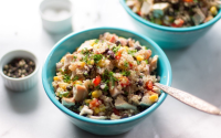 Low-Fat, High-Protein Chicken Salad 5 Ways | MyFitnessPal image