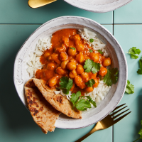 Chickpea Coconut Curry Recipe | EatingWell image