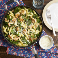 Chicken & Spinach Skillet Pasta with Lemon & Parmesan ... image
