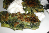 Spinach Fritters (Rachael Ray) Recipe - Food.com image