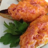 Broiled SPAM® and Cheese Open Face Sandwiches Recipe ... image