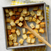 Salad Croutons Recipe: How to Make It - Taste of Home image