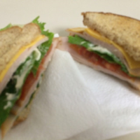 HLTC Sandwich (Ham, Lettuce, Tomato and Cheese) image