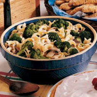 Broccoli Noodle Side Dish Recipe: How to Make It image
