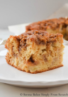 Apple Coffee Cake With Cinnamon Brown Sugar Crumb | Serena ... image