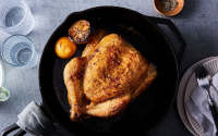 Cacio e Pepe Roast Chicken | Recipes | MyFitnessPal image