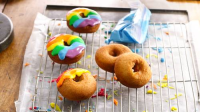 Rainbow Doughnut Icing Recipe - BettyCrocker.com image