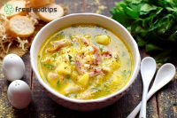 Chicken and Rice Soup Recipe with Potatoes | FreeFoodTips.com image
