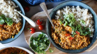 Roasted Cauliflower Lentil Curry - Pick Up Limes image