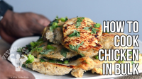 How to Cook Chicken In Bulk for Bodybuilding Or Dieting image