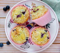 Starbucks Blueberry Muffins Copycat Recipe | Foodtalk image