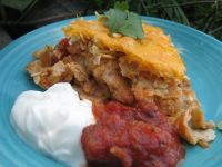 Super Tasty Lite Mexican Chicken Casserole Recipe ... image