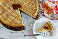 Eggnog Kahlua Cheesecake With a Gingersnap Crust | Over ... image