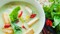 Tofu Green Curry Recipe: Thai Green Curry With Tofu image