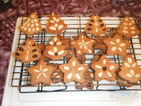 Dutch Speculaas Cookies (With Slivered Almonds on Top ... image
