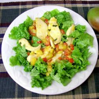 Warm Chicken and Mango Salad Recipe | Allrecipes image