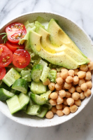 Chickpea Avocado Salad - Skinnytaste image
