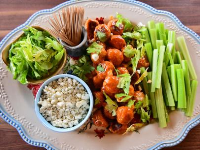 Buffalo Chicken Meatballs Recipe | Ree Drummond | Food Network image