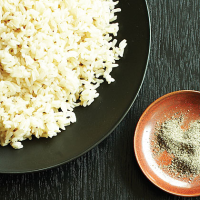 Garlic Fried Jasmine Rice Recipe | MyRecipes image