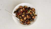 Fried Brussels Sprouts Recipe | Martha Stewart image
