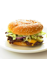 Old-Fashioned Cheeseburgers Recipe | Martha Stewart image