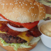 All-American Here's The Beef Burgers Recipe | Allrecipes image