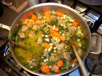 Italian Grandma's Wedding Soup | Just A Pinch Recipes image