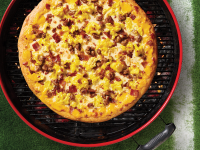 Grilled Breakfast Pizza | Hy-Vee image